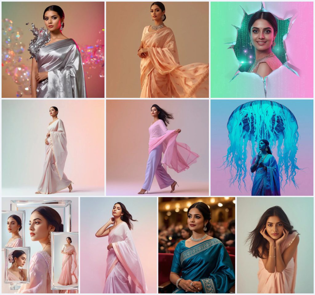 Top 10 Saree Prompts for Women PDF for Styling and Draping Tutorials | prompt for girls college instagram — AI image prompt